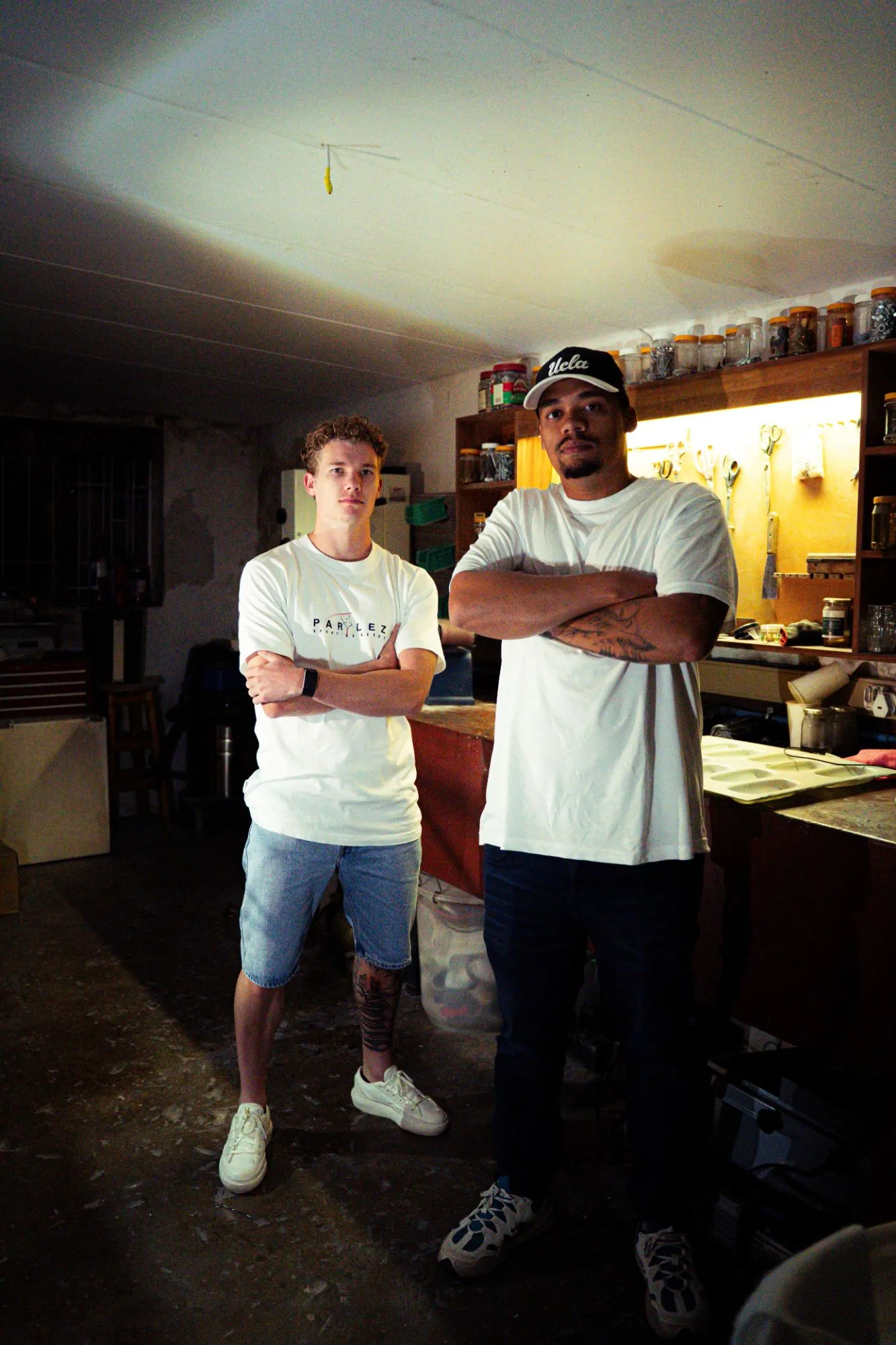 Liam Robinson and Bryn Deeley — Strapzy's Shinnies founders