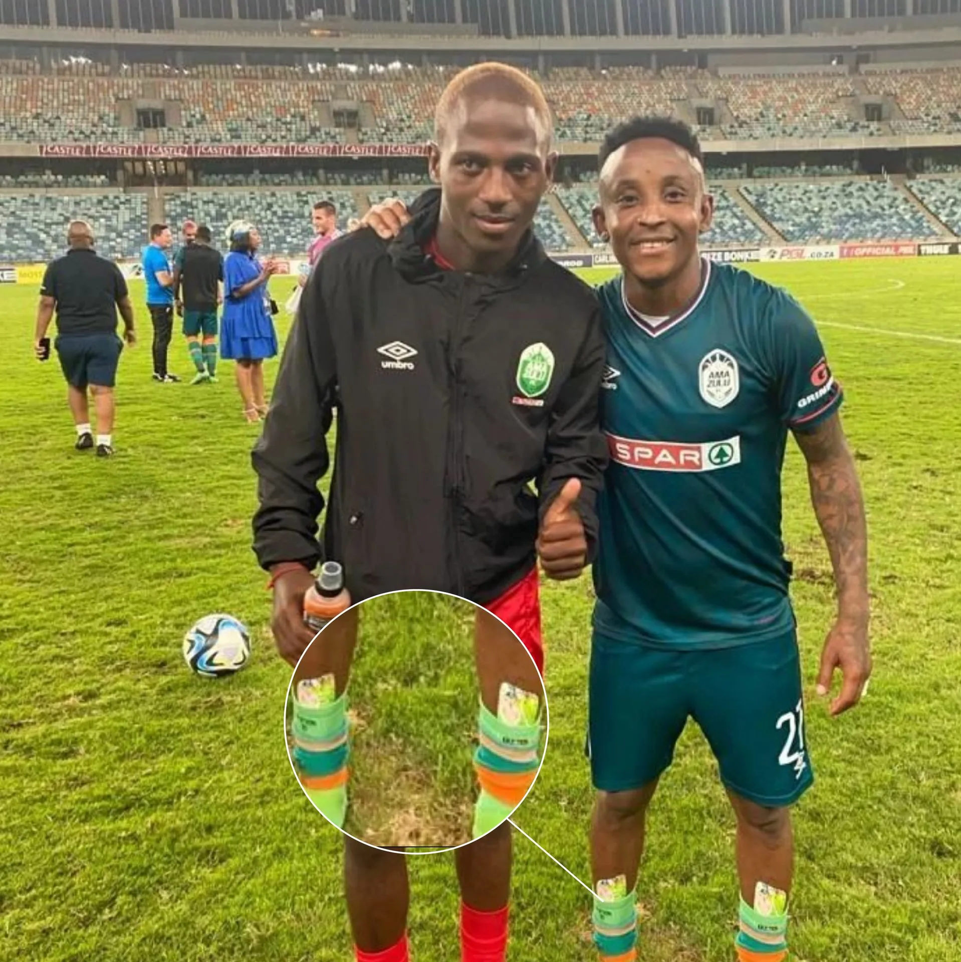 Players post-match