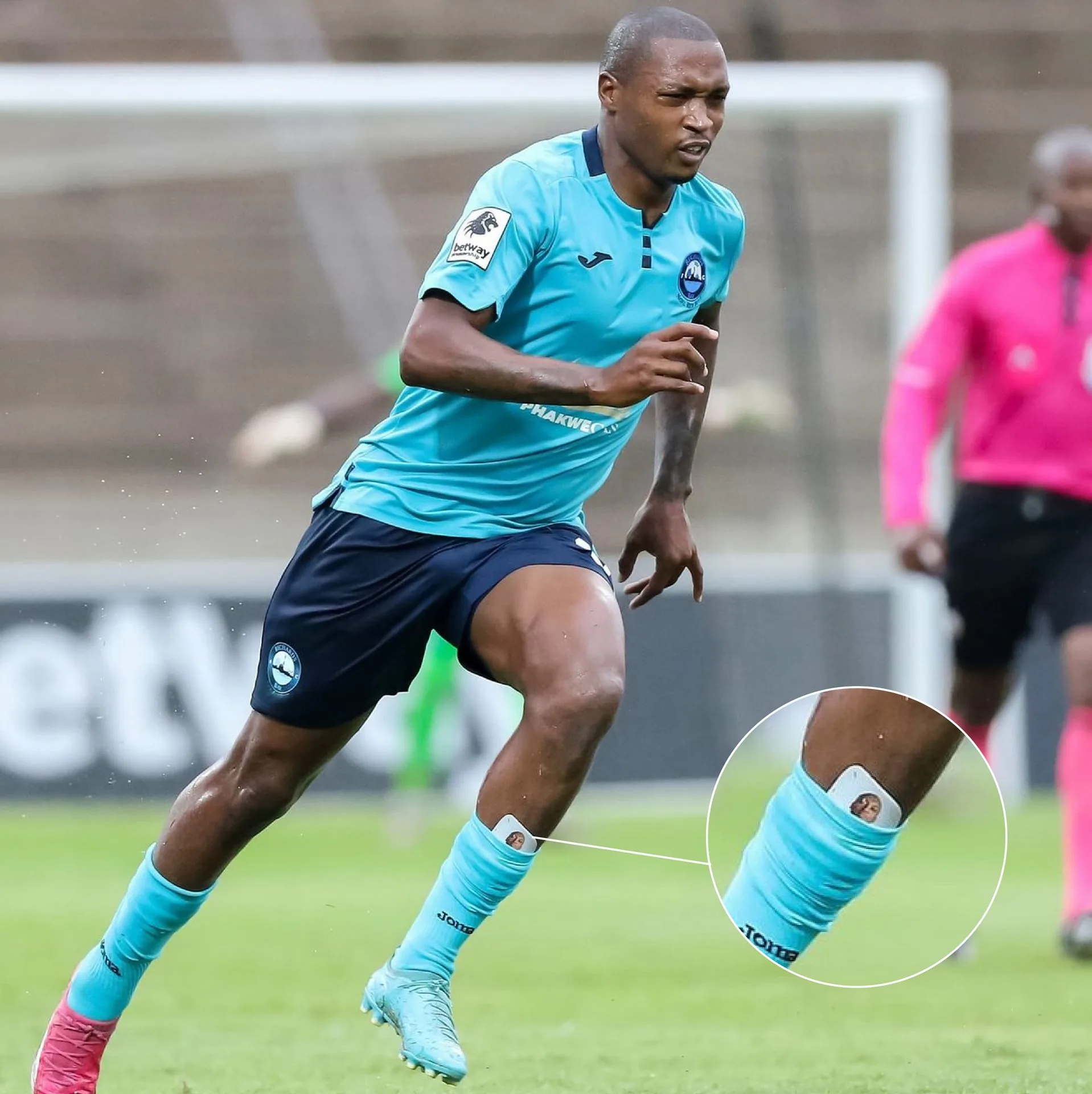 Sibanyoni in action