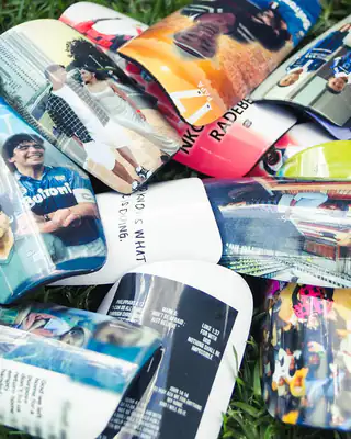Différents designs de protège-tibias personnalisés