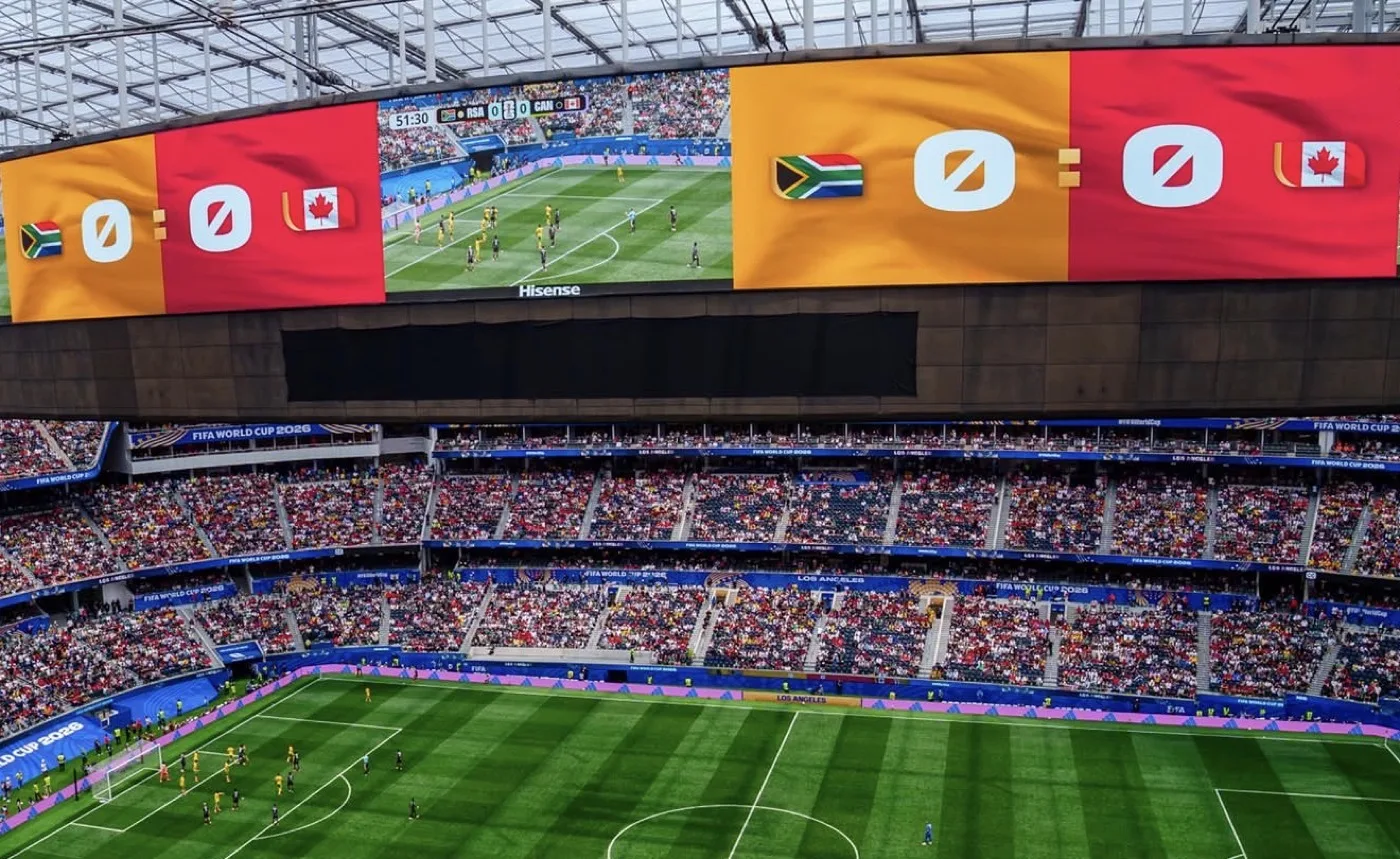 FIFA World Cup 2026 — South Africa vs Canada at Los Angeles stadium